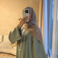 'LINEN LINED ABAYA'